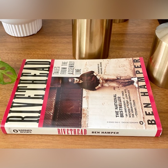 Rivethead : Tales from the Assembly Line by Ben Hamper paperback novel - Picture 3 of 3